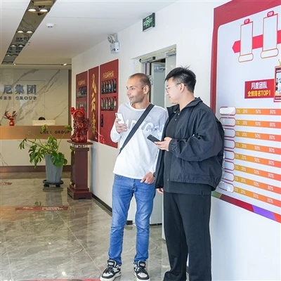 Cliente armenio inspecciona la calidad de los productos de titanio en GNEE
