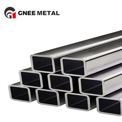 Tubo cuadrado sin costura de titanio Gr2